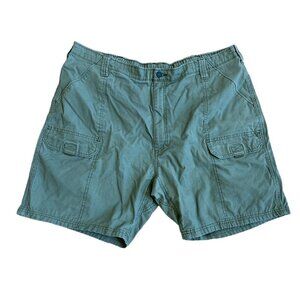 Mens Cargo Shorts 42 Green